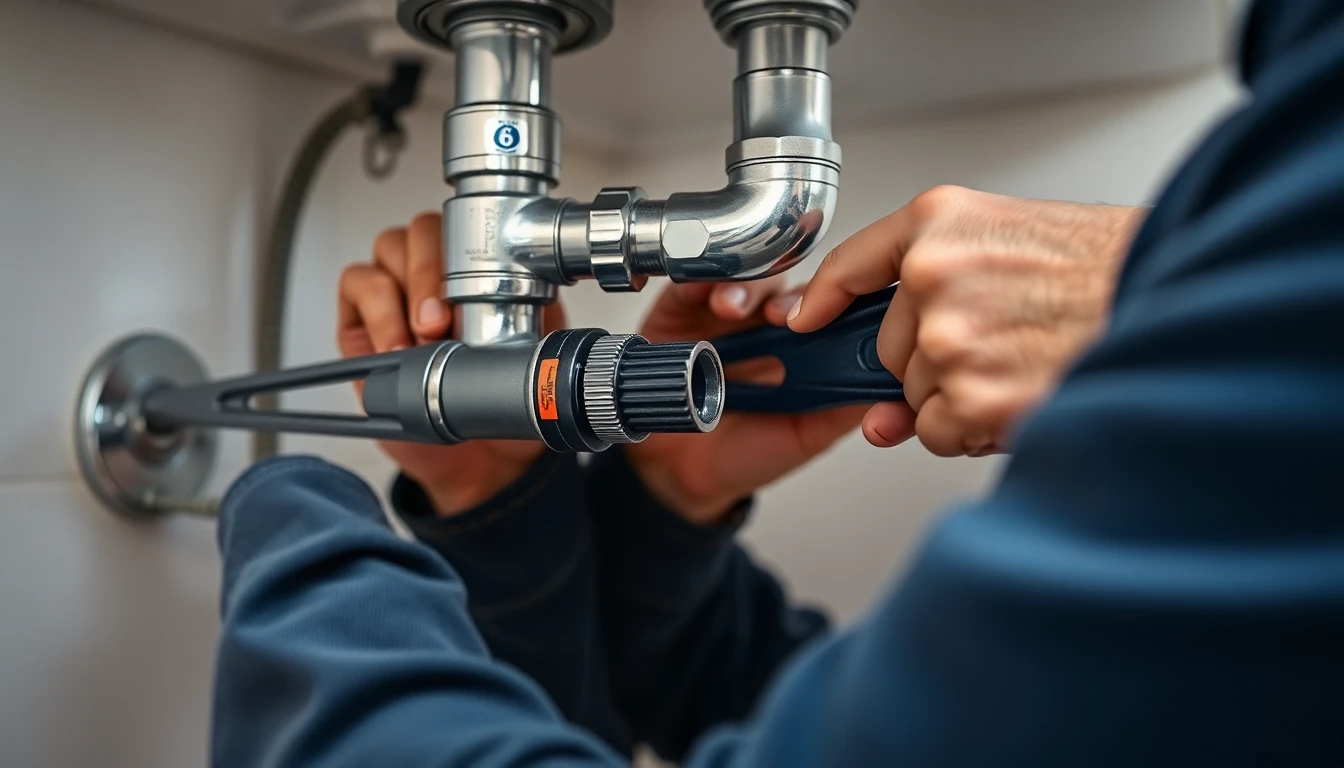 Under-Sink Pipe Repair